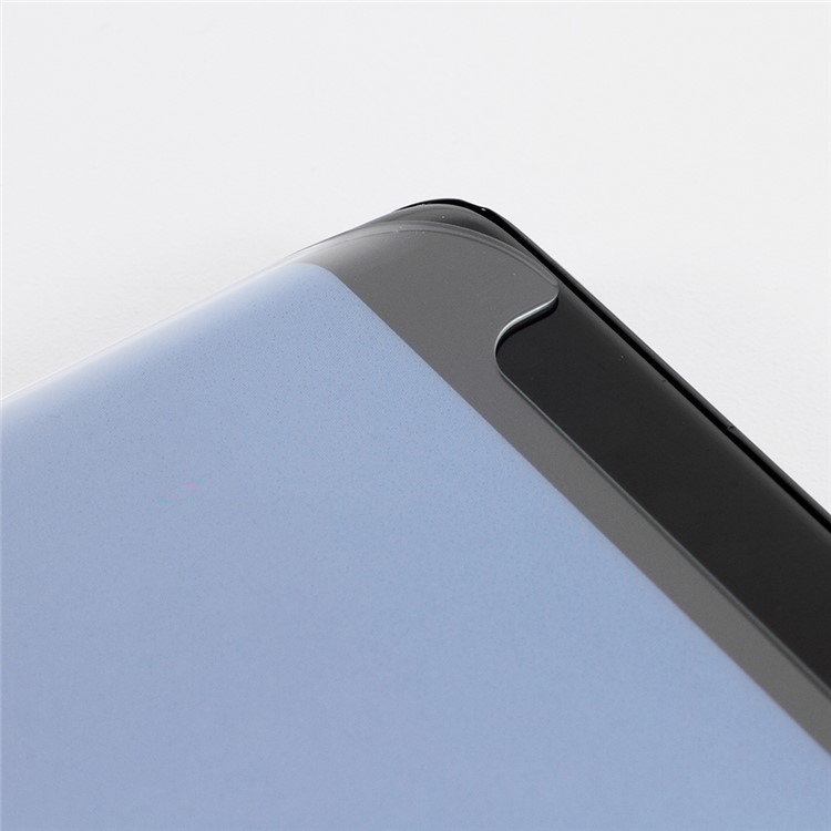 RURIHAI 3D Voller Kleber UV-Flüssigkeit Gehärtetem Glas Voller Deckung Displayschutzfolie Für Samsung Galaxy Note 8 SM-N950 - Transparent-4