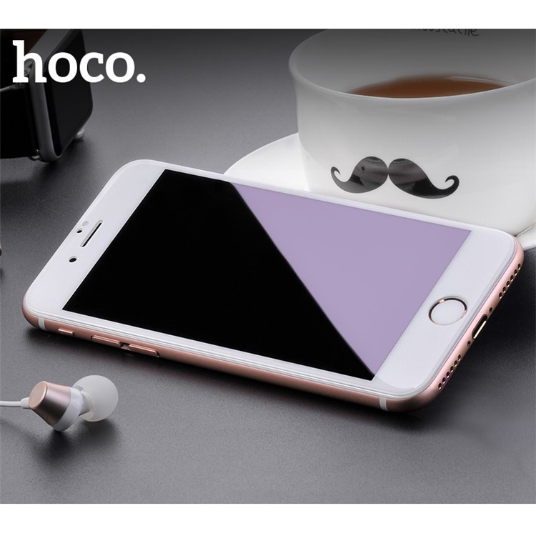 

HOCO Anti-blue-ray Закаленное Стекло На Весь Экран Защитная Пленка Для Iphone 8 / 7 4,7 Дюйма - Белый, iPhone 8