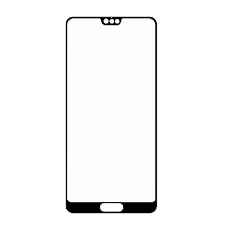 HAT PRINCE 0,26 Mm 2.5D Vollabdeckung Gehärtetem Glas Displayschutzfolie Für Huawei P20 Pro - Schwarz-3