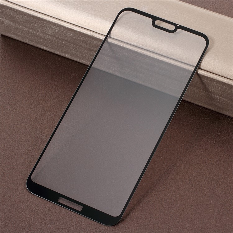 AMORUS Für Huawei P20 Lite / Nova 3e Klar Silk Print Komplette Abdeckung Gehärtetem Glas Bildschirm Schutzfolie-4