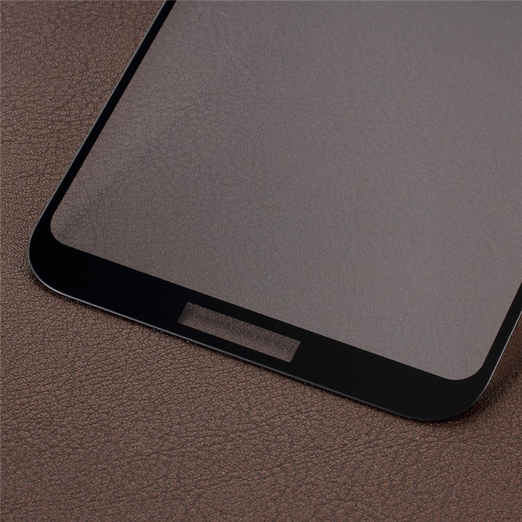 AMORUS Für Huawei P20 Lite / Nova 3e Klar Silk Print Komplette Abdeckung Gehärtetem Glas Bildschirm Schutzfolie-6