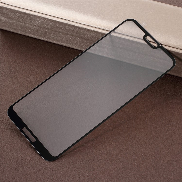 AMORUS Für Huawei P20 Lite / Nova 3e Klar Silk Print Komplette Abdeckung Gehärtetem Glas Bildschirm Schutzfolie-7