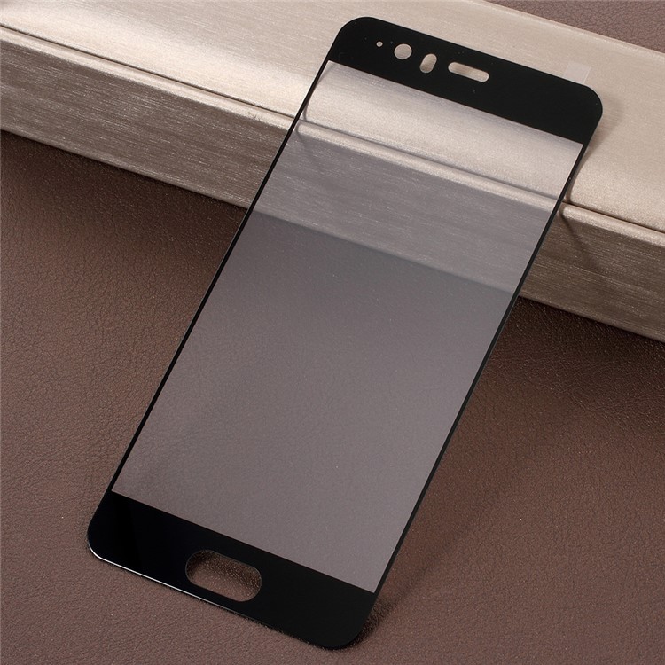 AMORUS Para Huawei P10 Limpar Impressão De Seda Completa Capa De Vidro Temperado Protetor De Tela-3