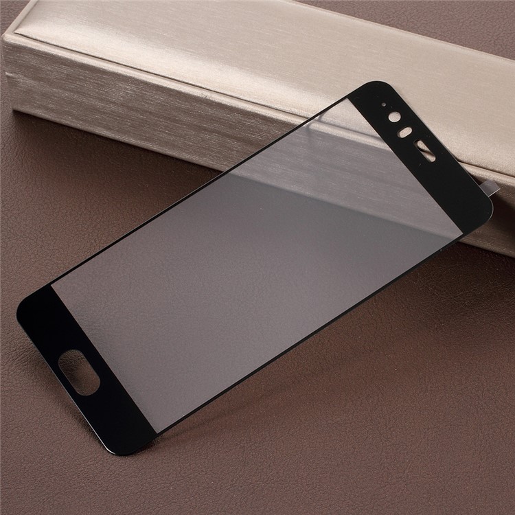 AMORUS Para Huawei P10 Limpar Impressão De Seda Completa Capa De Vidro Temperado Protetor De Tela-4