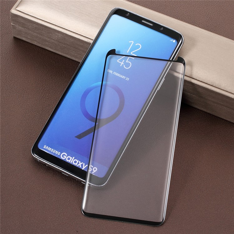 AMORUS 3D Curved Tempered Glass Screen Protector for Samsung Galaxy S9 SM-G960 (Scaled-Down Version)-2