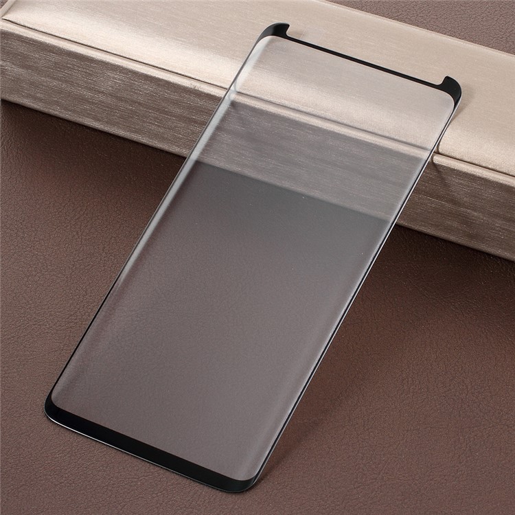 AMORUS 3D Curvo Protetor De Tela De Vidro Temperado Cola Completa Para Samsung Galaxy S9 Mais Sm-g965 (versão Reduzida)-3