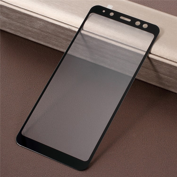 AMORUS Clear Full Glue Tempered Glass Screen Protector for Samsung Galaxy A8 (2018)-2