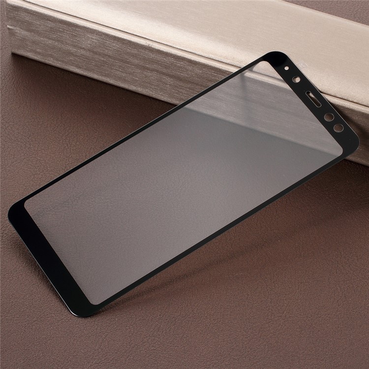 AMORUS Clear Full Glue Tempered Glass Screen Protector for Samsung Galaxy A8 (2018)-3
