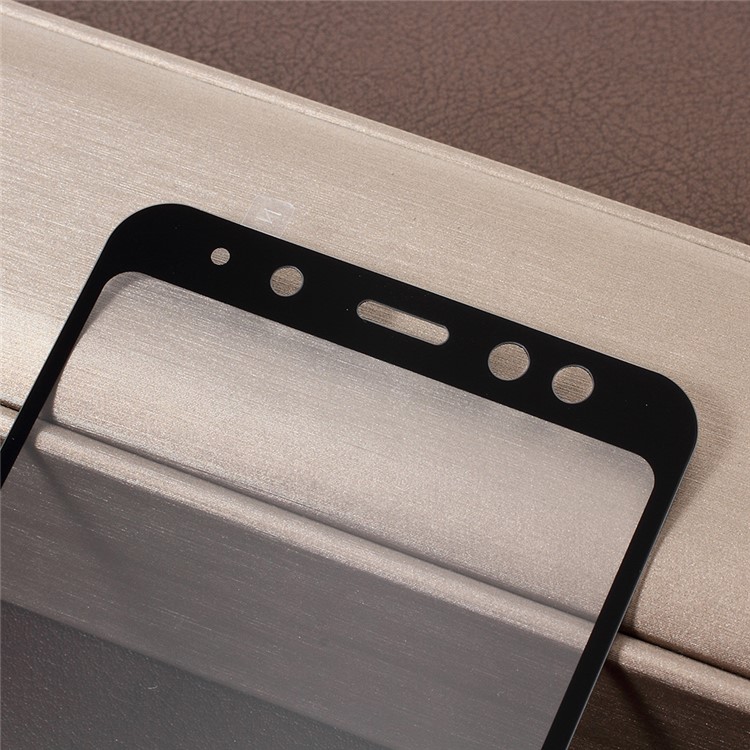 AMORUS Clear Full Glue Tempered Glass Screen Protector for Samsung Galaxy A8 (2018)-4