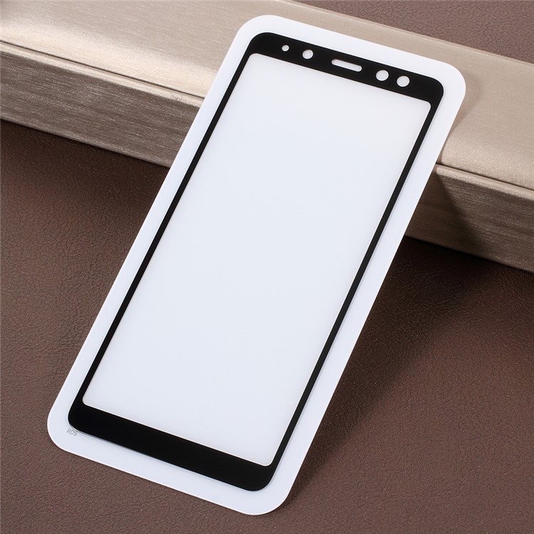 AMORUS Clear Full Glue Tempered Glass Screen Protector for Samsung Galaxy A8 (2018)-6