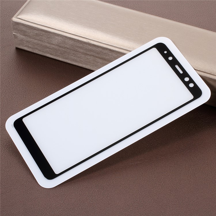 AMORUS Clear Full Glue Tempered Glass Screen Protector for Samsung Galaxy A8 (2018)-7