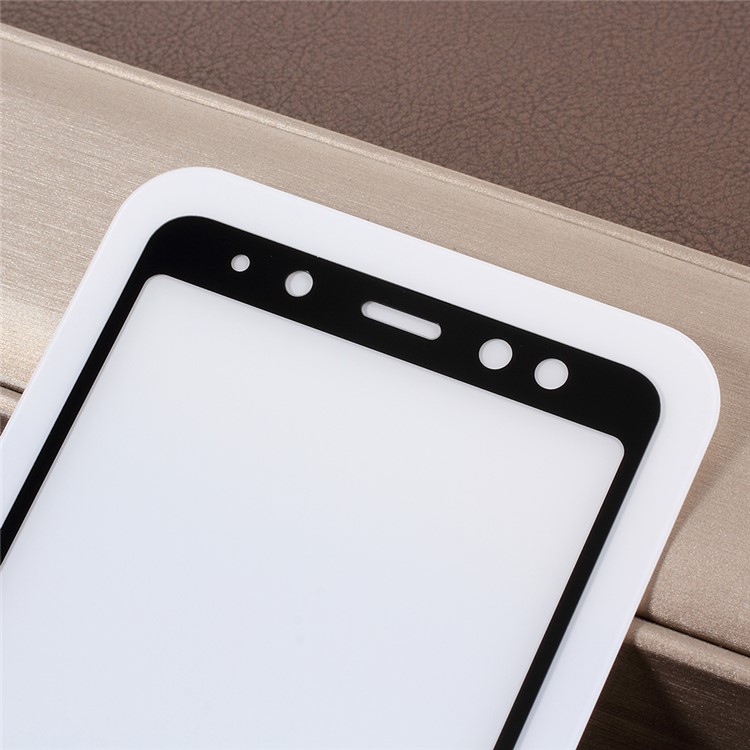 AMORUS Clear Full Glue Tempered Glass Screen Protector for Samsung Galaxy A8 (2018)-8