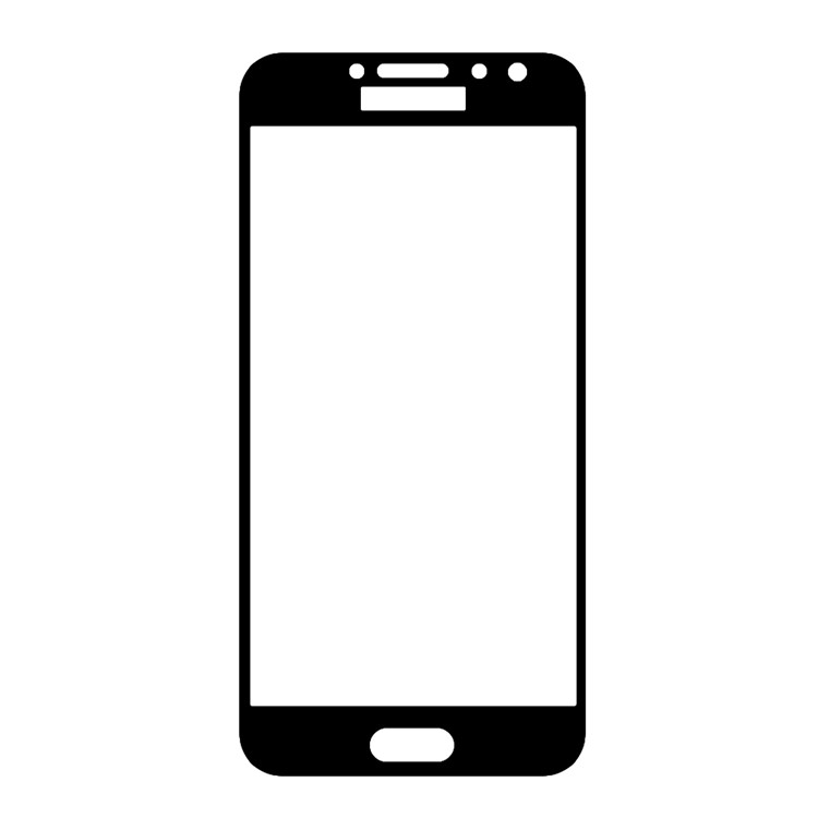 AMORUS Gehärtetem Glas Displayschutzfolie Für Samsung Galaxy J5 (2017) EU-Version / J5 Pro (2017) - Schwarz-7