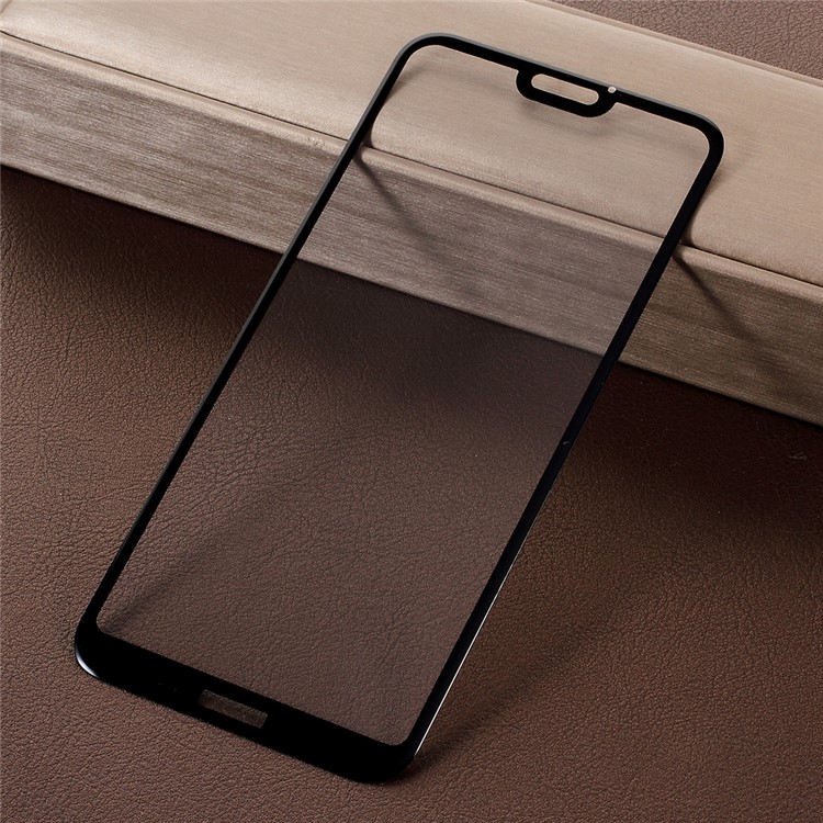 5D 9H Voller Größe Gehärtetem Glas Displayschutzfolie (Bogen Kanten) Für Huawei P20 Lite / Nova 3e - Schwarz-3