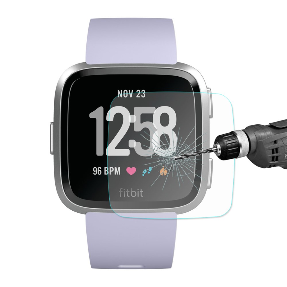 CHAPEAU PRINCE Pour Fitbit Versa 0.2mm 9H 2.15D Verre Trempé Protecteur D'écran Protecteur Film-1
