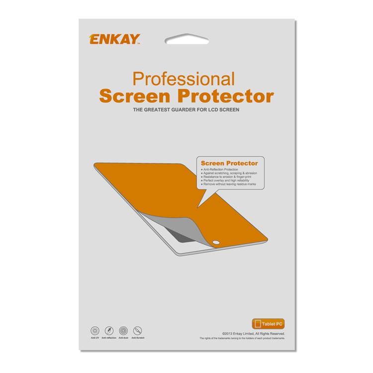 ENKAY Clear PET Screen Protector Film for Samsung Galaxy Tab 7.0 Plus P6200 Etc.-5