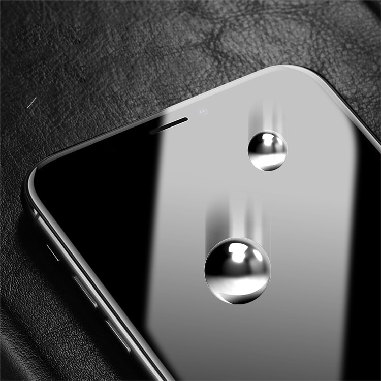 BENKS VPRO 0.3mm Arc Edge Full Size Tempered Glass Screen Protector for iPhone X - Black-8