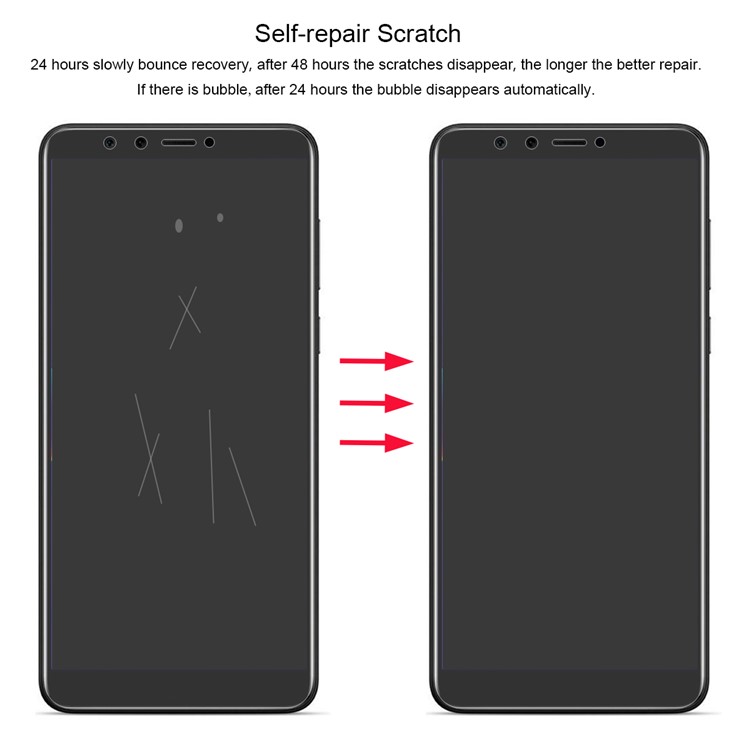 HAT PRINCE 0.1mm Anti-explosion Full Coverage Screen Protector for Huawei Y9 (2018)/Enjoy 8 Plus-3