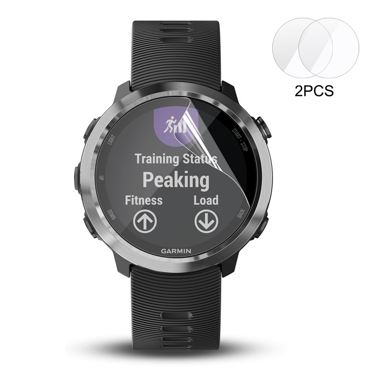 2PCS HAT PRINCE Soft PET Screen Protectors for Garmin Forerunner 645-1