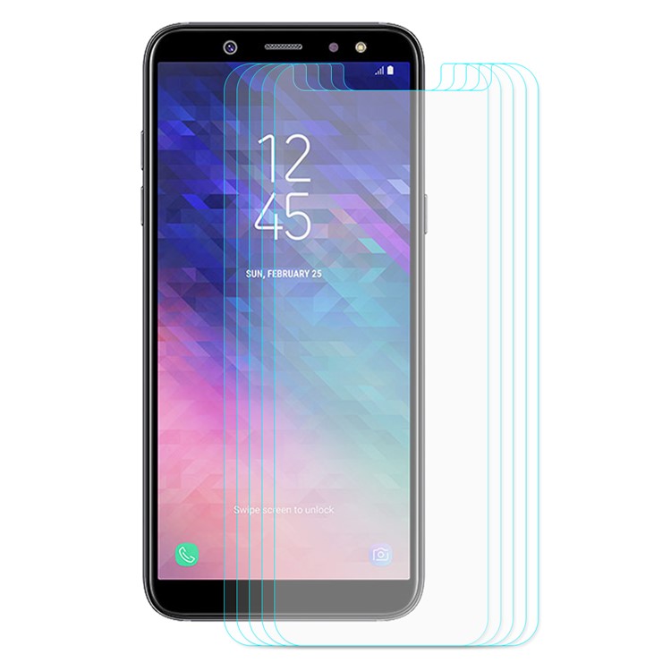5PCS/Lot HAT PRINCE 0.26mm 9H 2.5D Arc Edge Tempered Glass Screen Protector Film for Samsung Galaxy A6+ (2018)-2