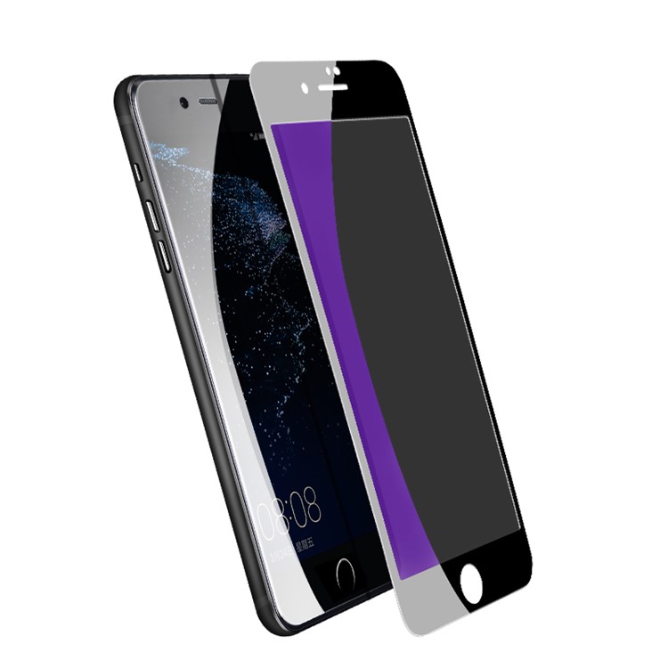 X-LEVEL Anti-blue-ray 3D Soft PET Edges Tempered Glass Full Screen Protector for iPhone 8 Plus/7 Plus 5.5 inch - Black-1