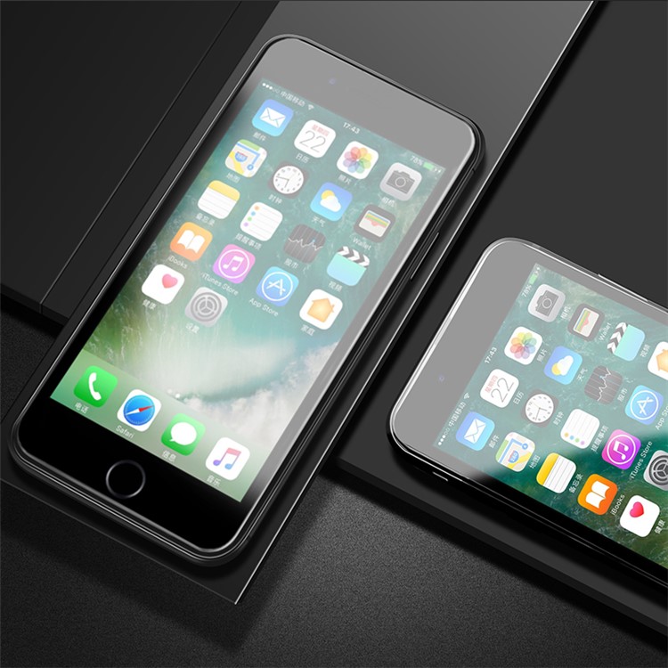 X-LEVEL Anti-peep 3D 0.26mm Soft PET Edges Tempered Glass Full Screen Protector for iPhone 7 Plus/8 Plus 5.5 inch - Black-9