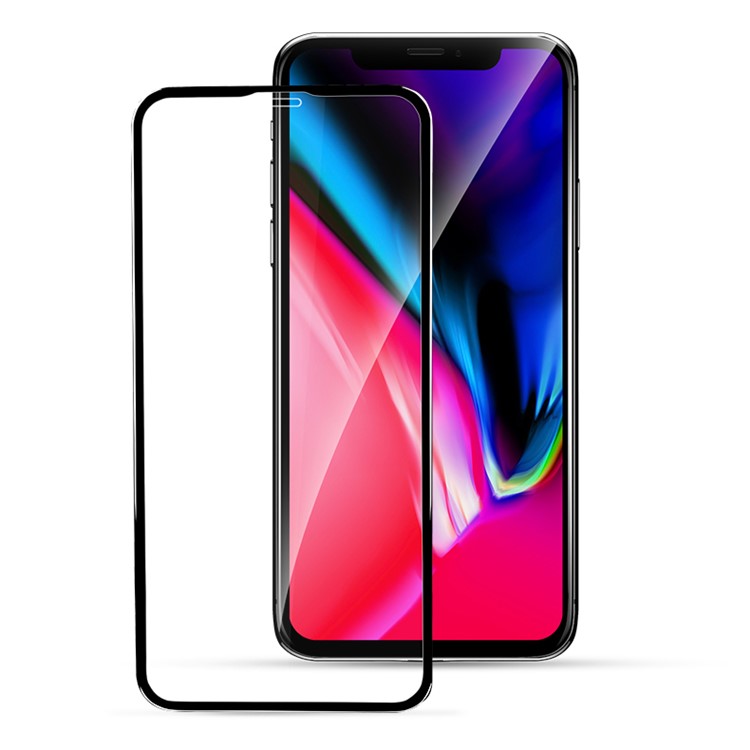 X-LEVEL HD 0.26mm Soft PET Edges Full Coverage Tempered Glass Screen Protector Film for iPhone X(Ten) 5.8 inch - White-1