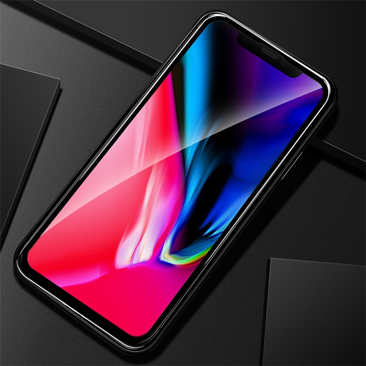 X-LEVEL Anti-blue-ray 3D 0.26mm Soft PET Edges Tempered Glass Full Screen Protector for iPhone X(Ten) 5.8 inch-10