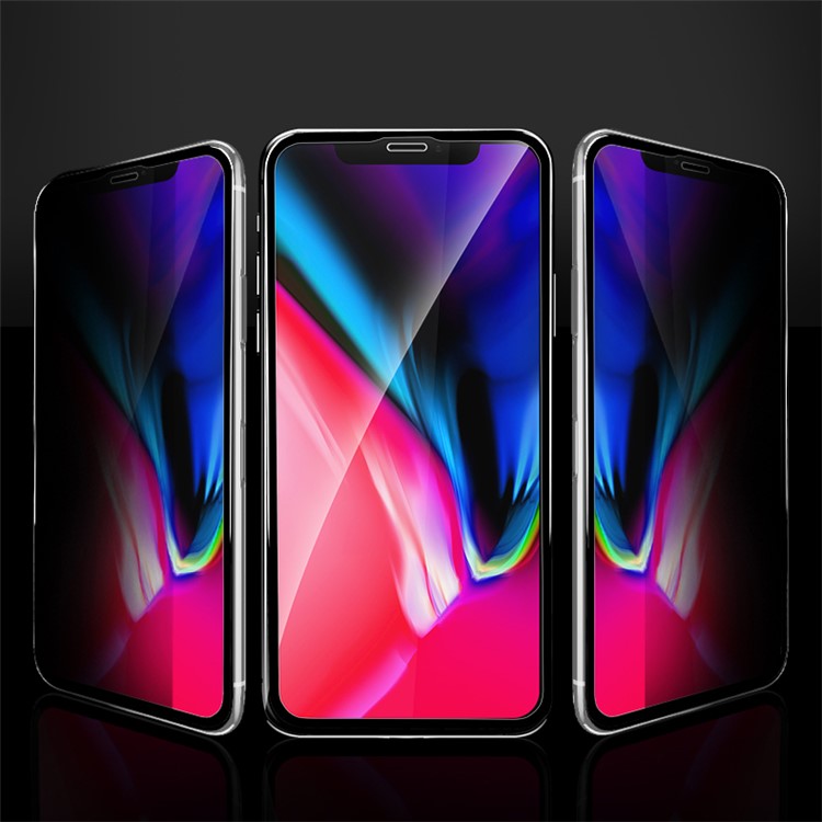 X-LEVEL Anti-peep 3D 0.26mm Soft PET Edges Full Coverage Tempered Glass Screen Protector Film for iPhone 7 Plus/8 Plus 5.5 inch - White-2