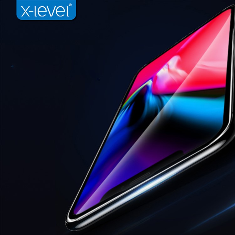 X-LEVEL Anti-peep 3D 0.26mm Soft PET Edges Full Coverage Tempered Glass Screen Protector Film for iPhone 7 Plus/8 Plus 5.5 inch - White-4