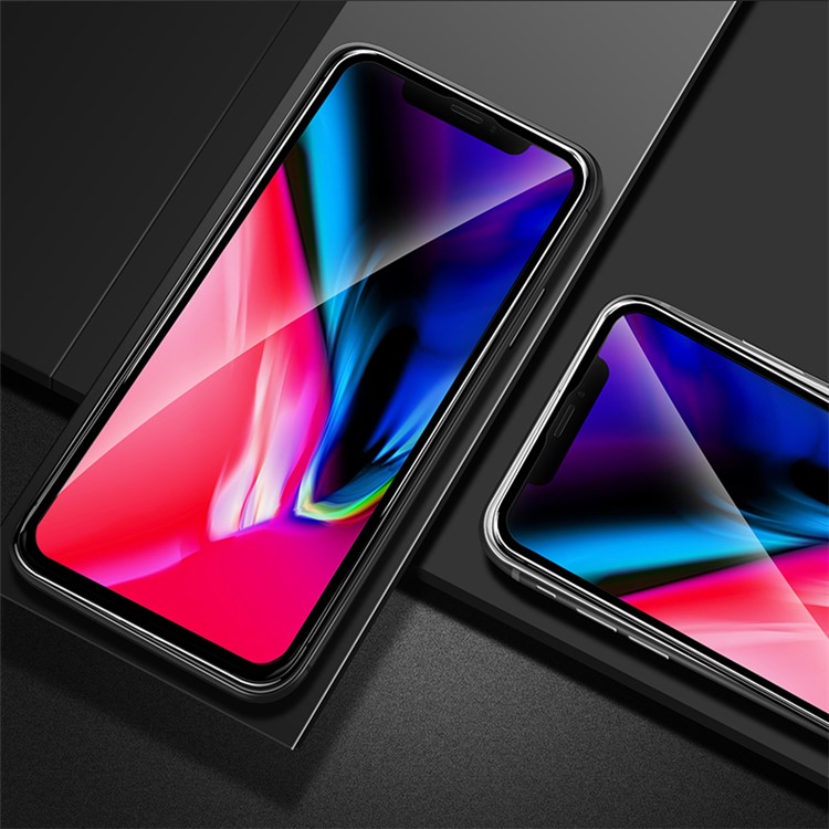 X-LEVEL Anti-peep 3D 0.26mm Soft PET Edges Full Coverage Tempered Glass Screen Protector Film for iPhone 7 Plus/8 Plus 5.5 inch - White-7