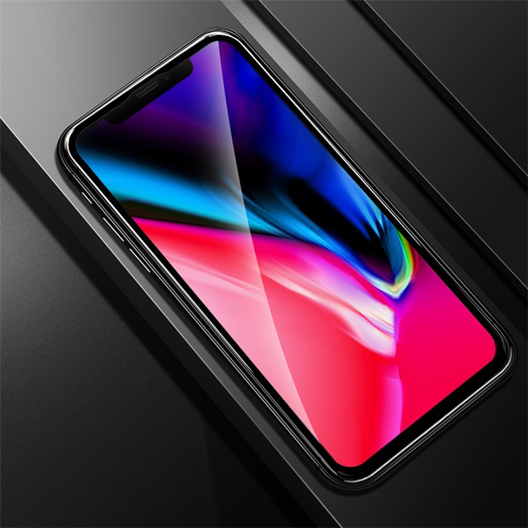 X-LEVEL Anti-peep 3D 0.26mm Soft PET Edges Full Coverage Tempered Glass Screen Protector Film for iPhone 7 Plus/8 Plus 5.5 inch - White-8