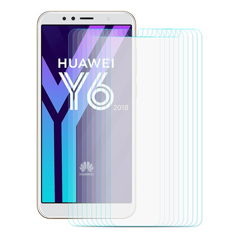 10PCS/Lot ENKAY 0.26mm 9H 2.5D Arc Edge Tempered Glass Screen Protector for Huawei Y6 (2018) / Honor 7A (without Fingerprint Sensor)-2