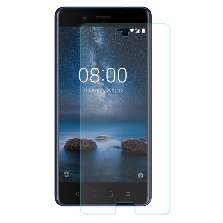 ENKAY 0.26mm 9H 2.5D Tempered Glass Screen Guard Film for Nokia 8-2