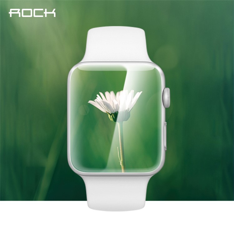 2PCS ROCK Anti-explosão Soft Hydrogel Protetor De Tela De Tamanho Completo Para A Apple Assista Série 3 / 2 38 Mm-3