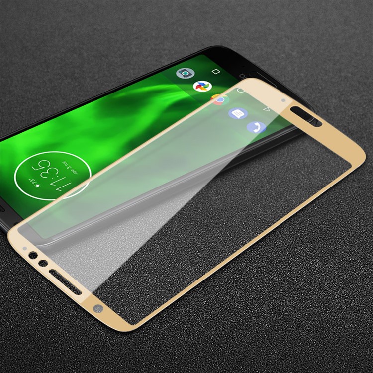 

IMAK Полноразмерная Закаленная Стеклянная Пленка Для Моторола G6 - Золото, Motorola Moto G6