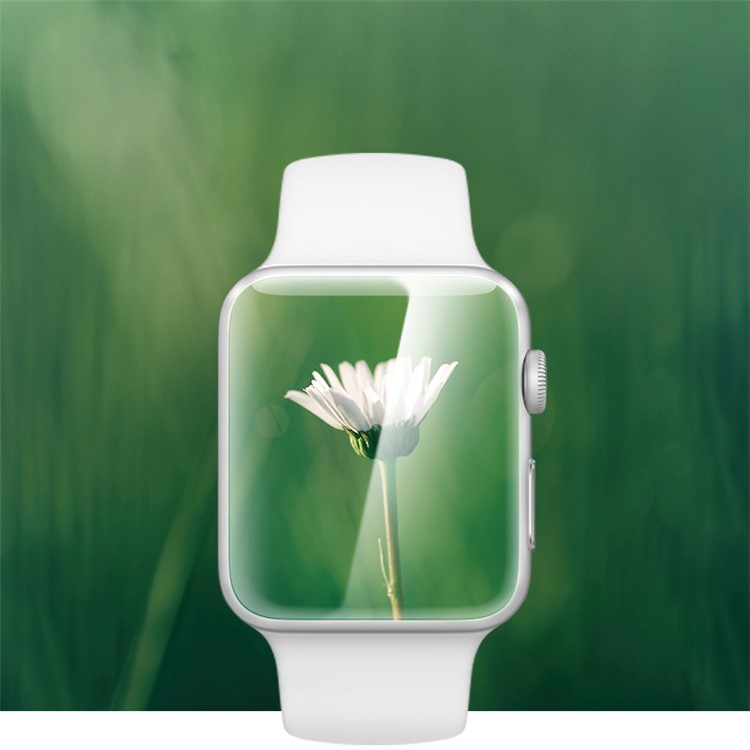 2 STÜCKE ROCK Anti-explosion Weichen Hydrogel Bildschirmschutz Für Apfel Uhr Serie 3 / 2 42 Mm-3