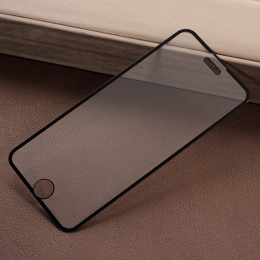 Silk Print Full Screen Tempered Glass Protector Film for iPhone 8/7/6s/6 - Black-3