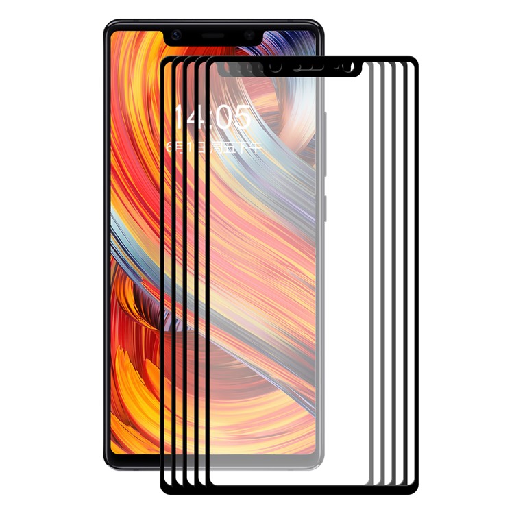 5 Teile / Satz HAT PRINCE 0,26mm 9 H 2.5D Arc Rand Gehärtetem Glas Voller Größe Displayschutzfolie Für Xiaomi Mi 8 Se (5,88-zoll)-2