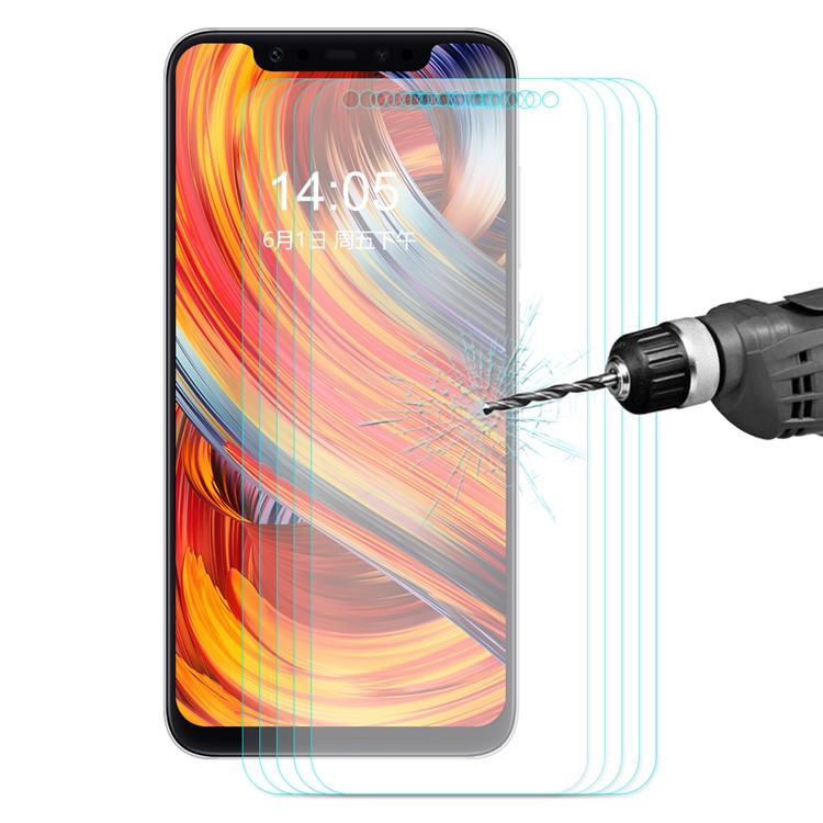 5 STÜCKE HAT PRINCE Für Xiaomi Mi 8 (6,21-zoll) 0,26mm 9 H 2.5D Gehärtetem Glas Bildschirm Schutzfolien-1