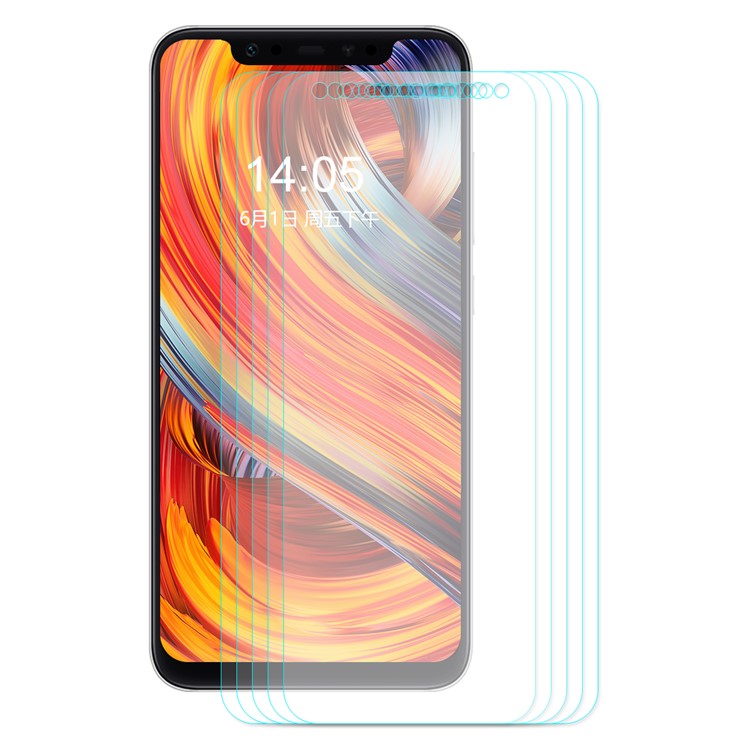 5 STÜCKE HAT PRINCE Für Xiaomi Mi 8 (6,21-zoll) 0,26mm 9 H 2.5D Gehärtetem Glas Bildschirm Schutzfolien-2