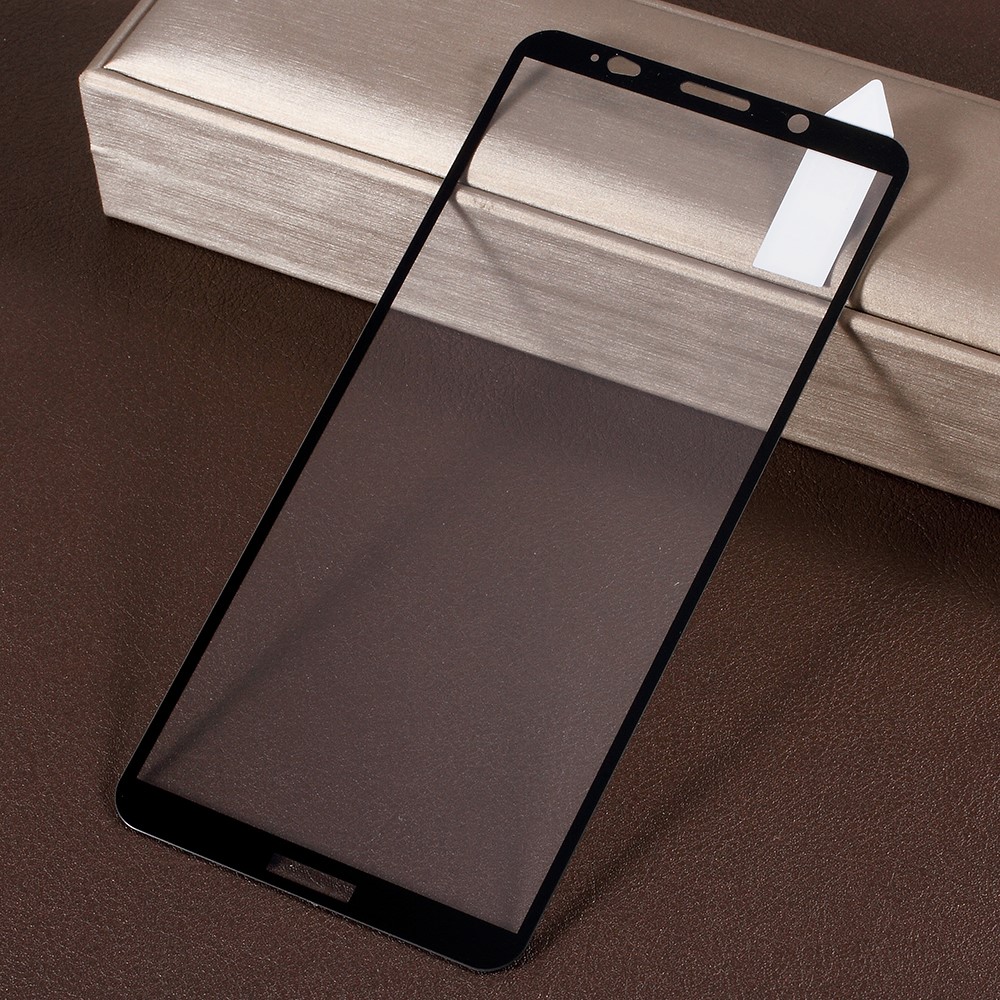 RURIHAI Solid Defense Tempered Glass Screen Protector Film for Huawei Mate 10 Pro - Black-1