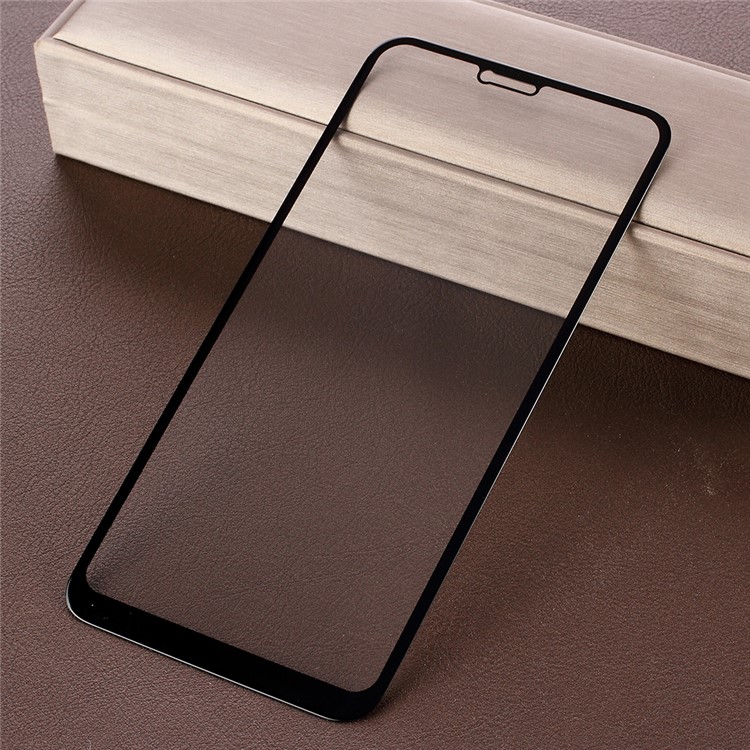 5D Gebogene Voller Größe 9H Gehärtetem Glas Displayschutzfolie Für Xiaomi Mi 8 (6,21-Zoll) - Schwarz-1
