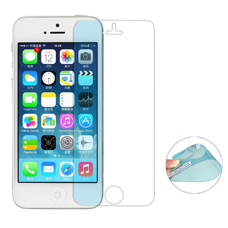 10pcs/lot Soft TPU Anti-explosion Screen Protector Membrane for iPhone SE 5s 5-1