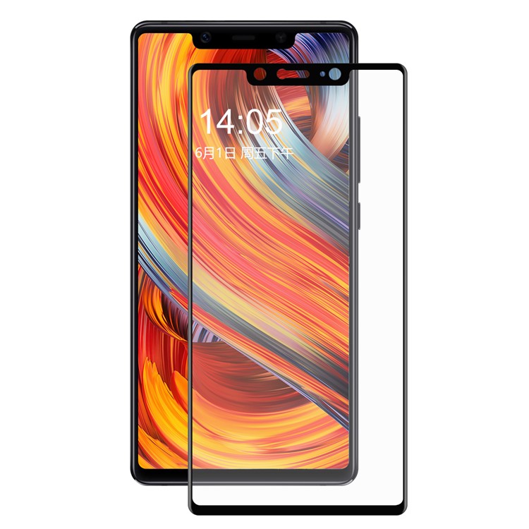HAT PRINCE 0,2mm 3D Gekrümmte Kohlefaser Gehärtetem Glas Bildschirmschutz Für Xiaomi Mi 8 Se (5,88-zoll) - Schwarz-2