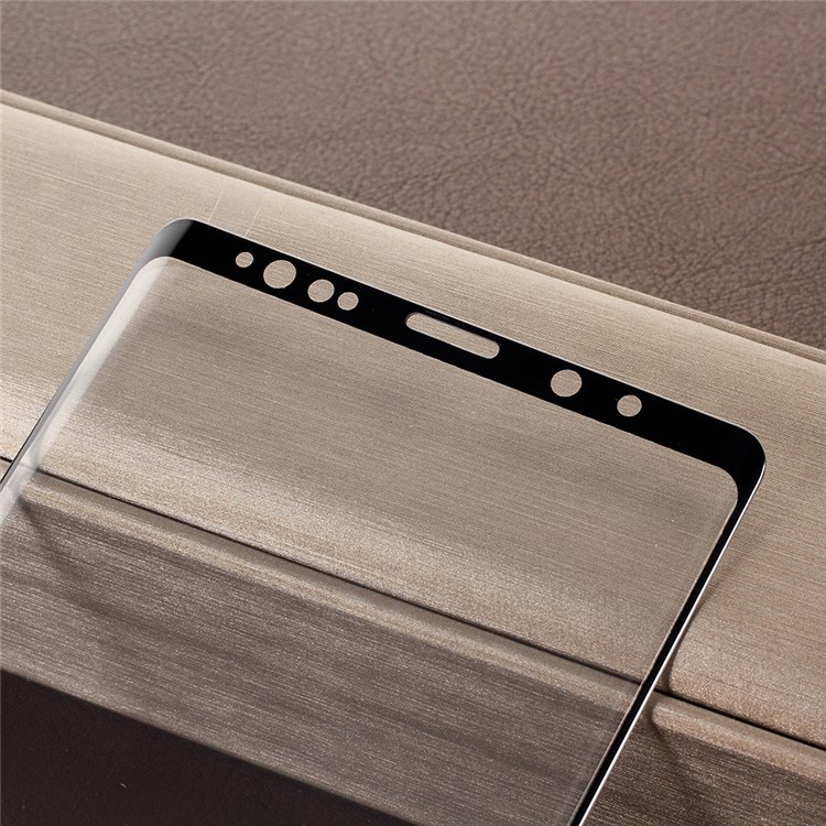 Full Coverage Tempered Glass Screen Protector for Samsung Galaxy Note9 - Black-3
