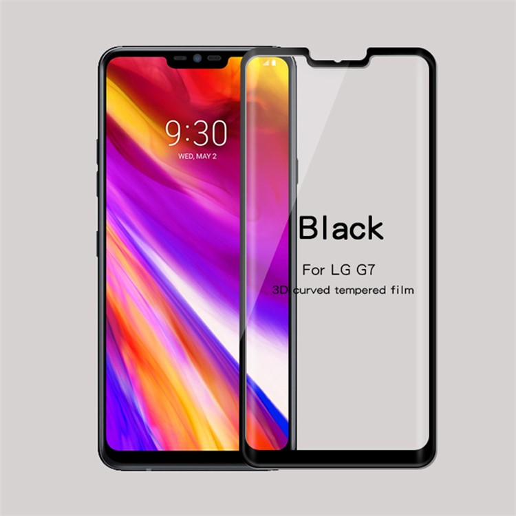 

MOFI 3D Изогнутая Закаленная Стеклянная Защитная Пленка Для LG G7 Тонкая - Черный, G7 ThinQ