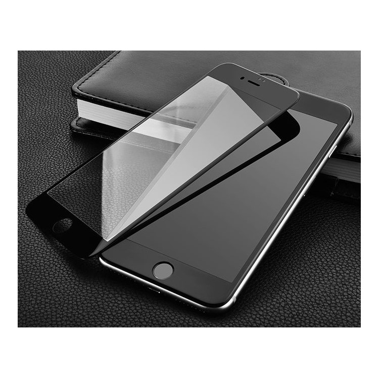 MOCOLO HD 3D Curved Complete Coverage Full Glue Tempered Glass Screen Guard Film for iPhone 8 / 7 4.7 inch - Black-2