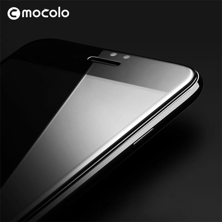 MOCOLO HD 3D Curved Complete Coverage Full Glue Tempered Glass Screen Guard Film for iPhone 8 / 7 4.7 inch - Black-6
