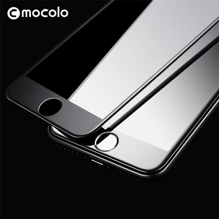 MOCOLO HD 3D Curved Complete Coverage Full Glue Tempered Glass Screen Guard Film for iPhone 8 / 7 4.7 inch - Black-7